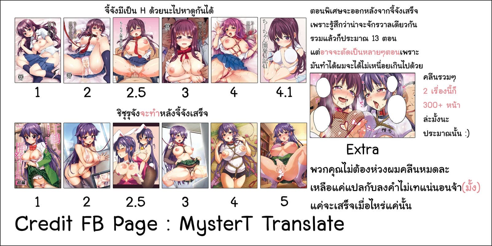 หลานสาวบำเรอรัก 1 [Muchakai] Chii chan Kaihatsu Nikki Koisuru 121